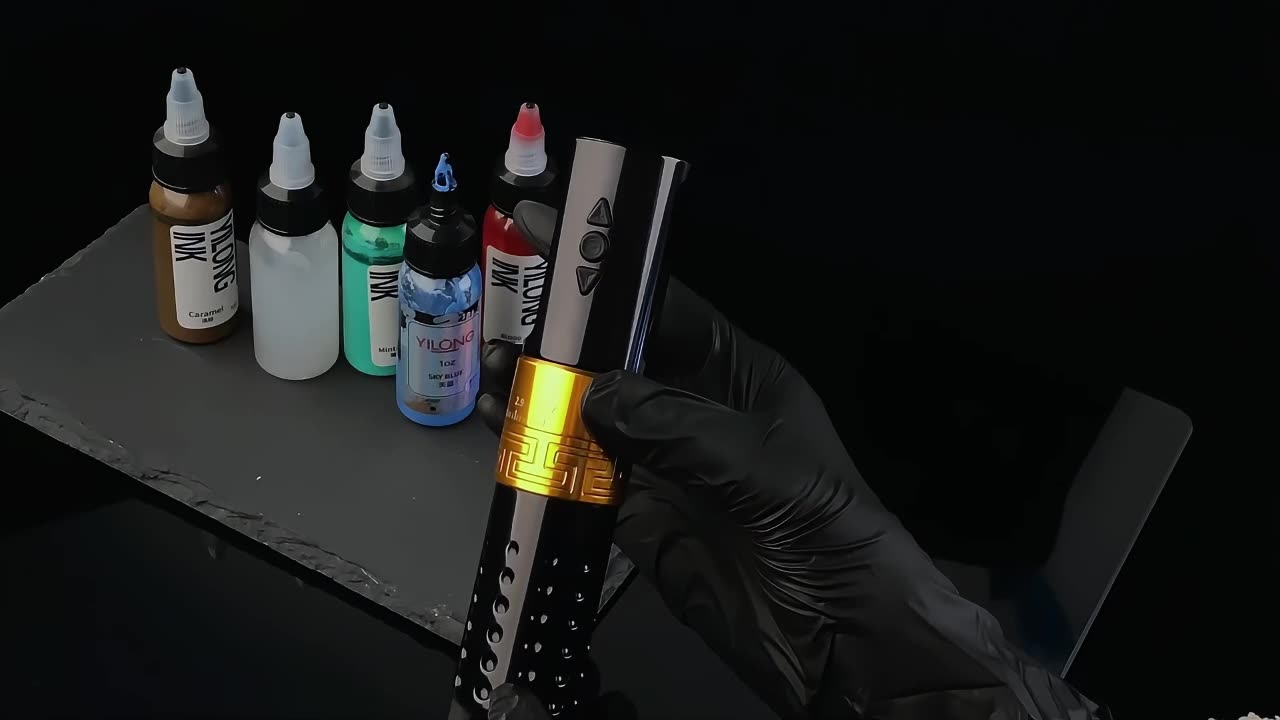 TTP Wireless Tattoo Pen Machine Adjustable Stroke Color Screen - view 2