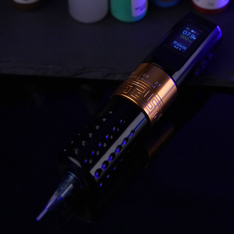 TTP Wireless Tattoo Pen Machine Adjustable Stroke Color Screen - view 7