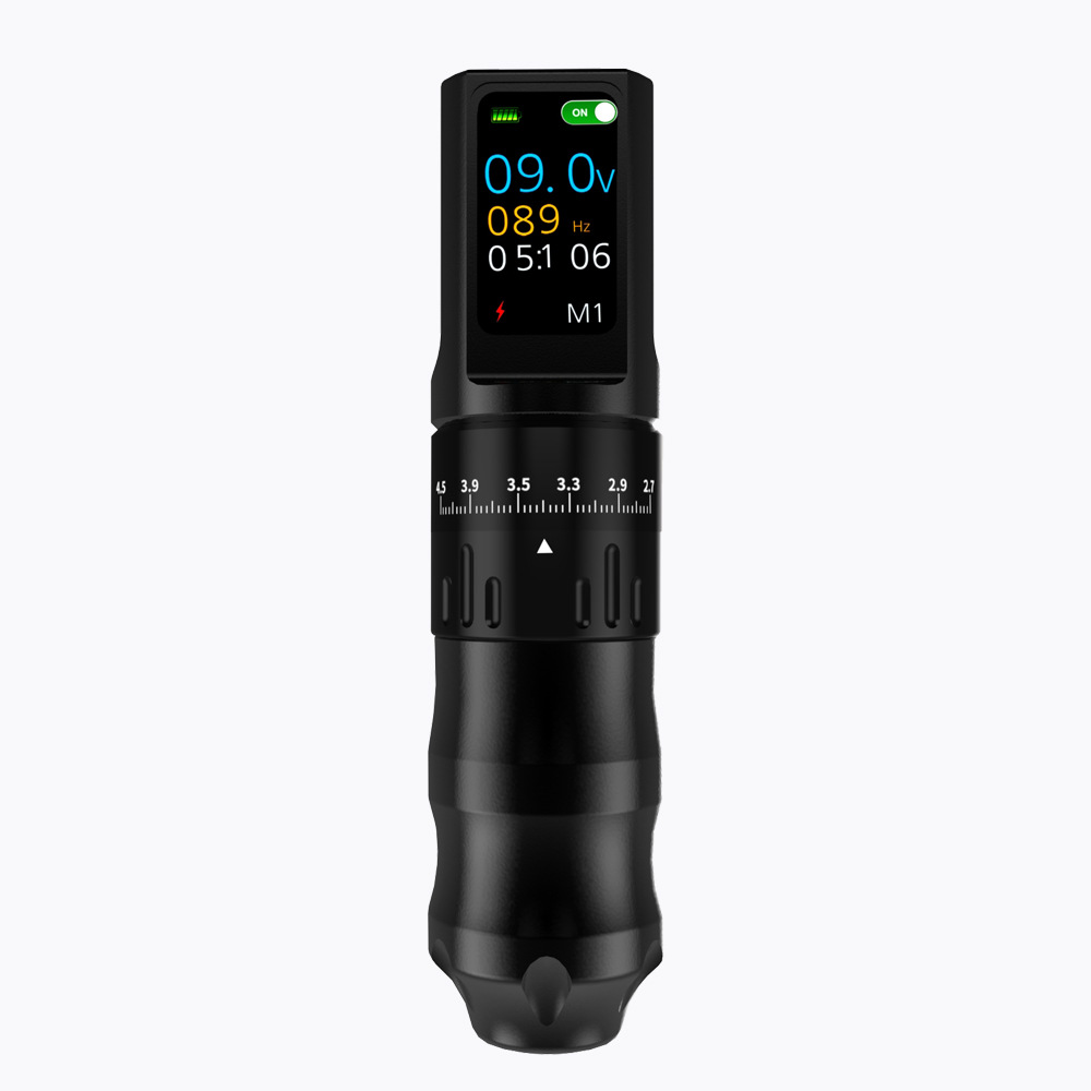 TTP 7 Stroke Adjustable Wireless Tattoo Machine Dual Batteries - view 10