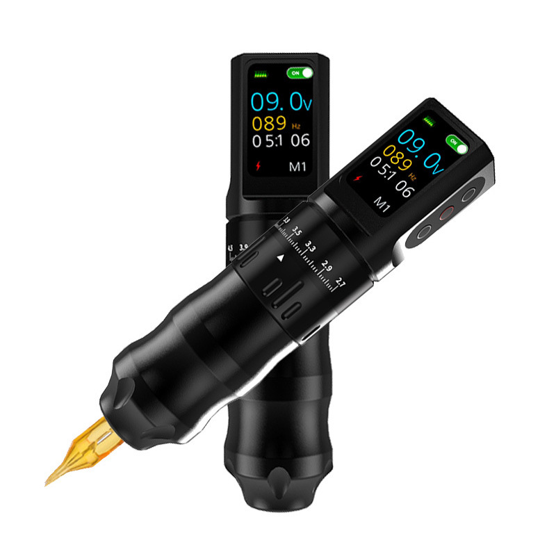 TTP 7 Stroke Adjustable Wireless Tattoo Machine Dual Batteries - view 9