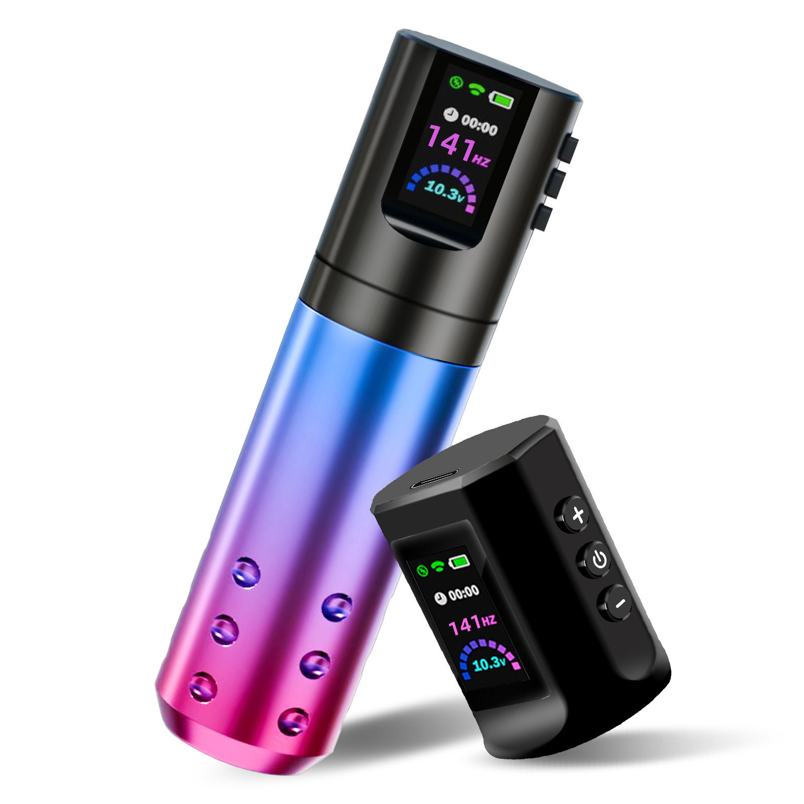 TTP Wireless Tattoo Pen Machine Digital Display & Dual Batteries - view 2