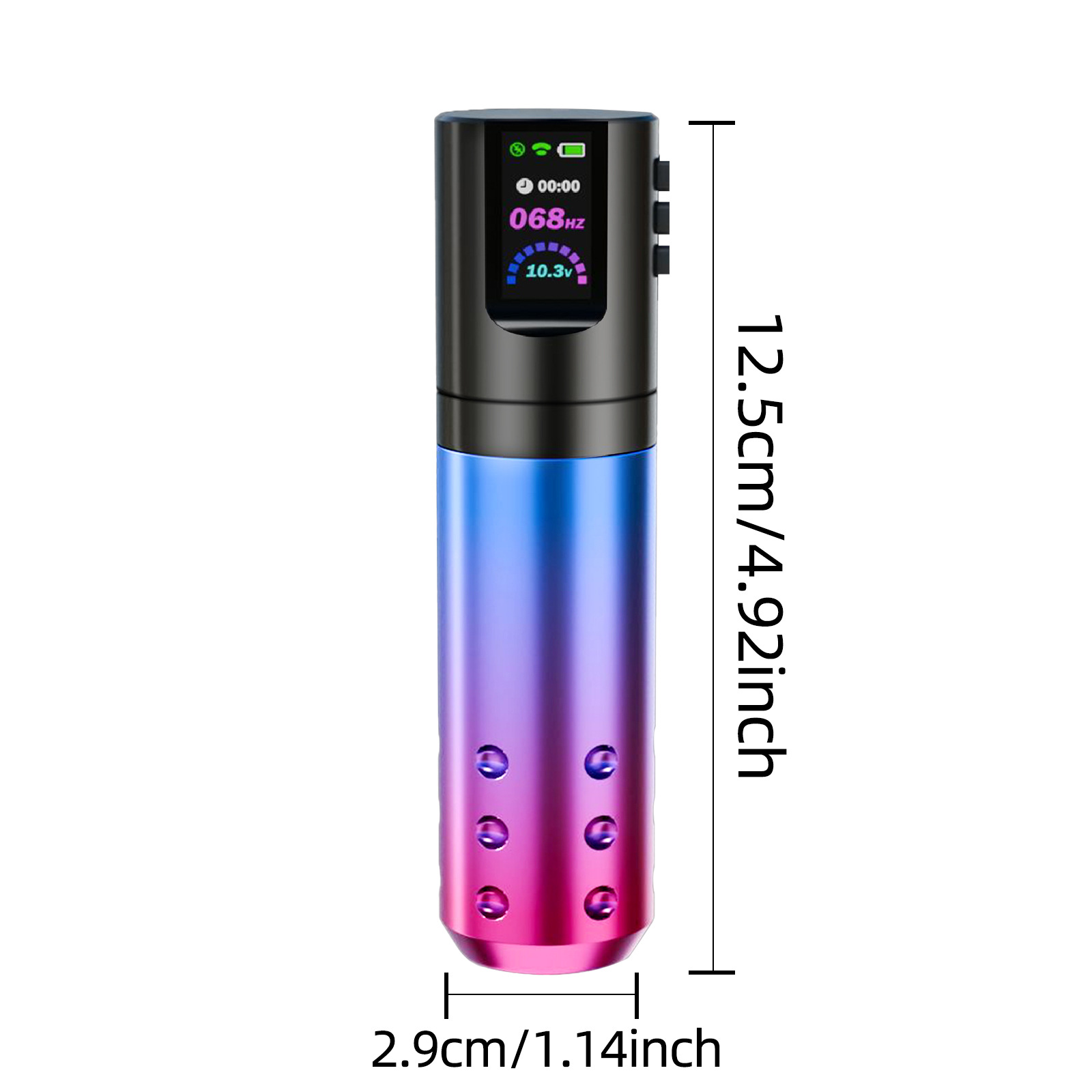 TTP Wireless Tattoo Pen Machine Digital Display & Dual Batteries - view 3