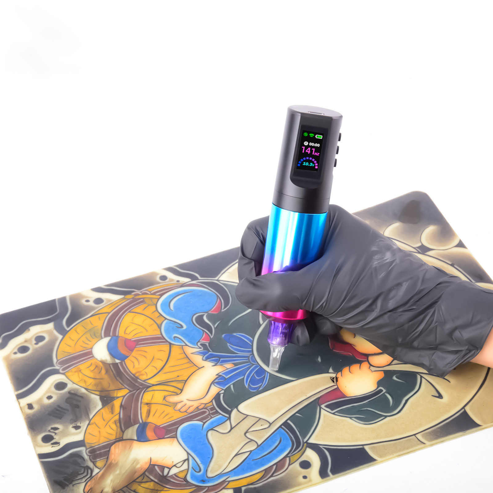 TTP Wireless Tattoo Pen Machine Digital Display & Dual Batteries - view 7