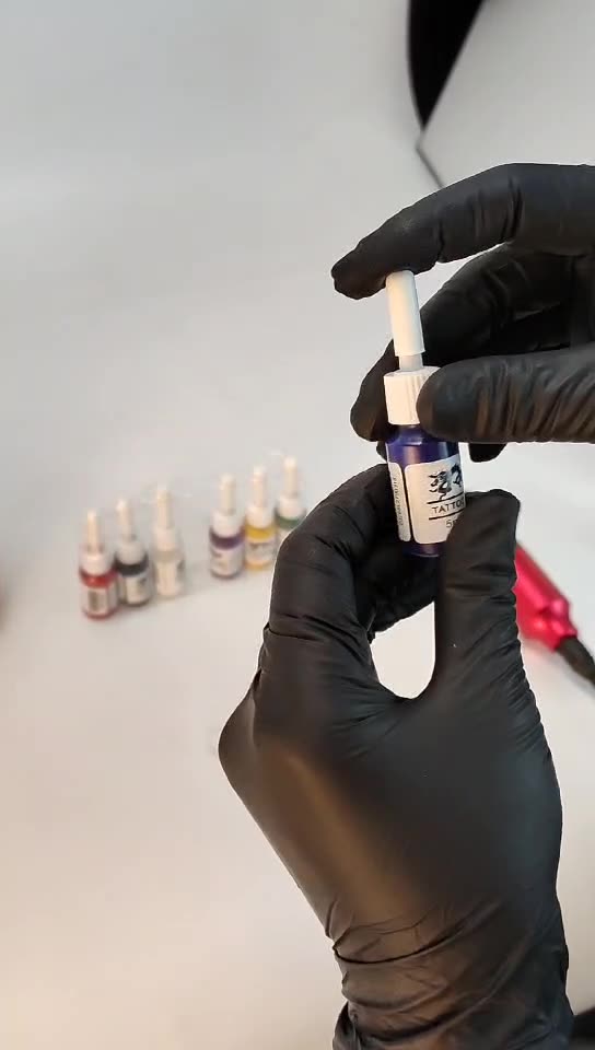 5ml eyebrow tattoo practice pigment tattoo plant ink pigment set