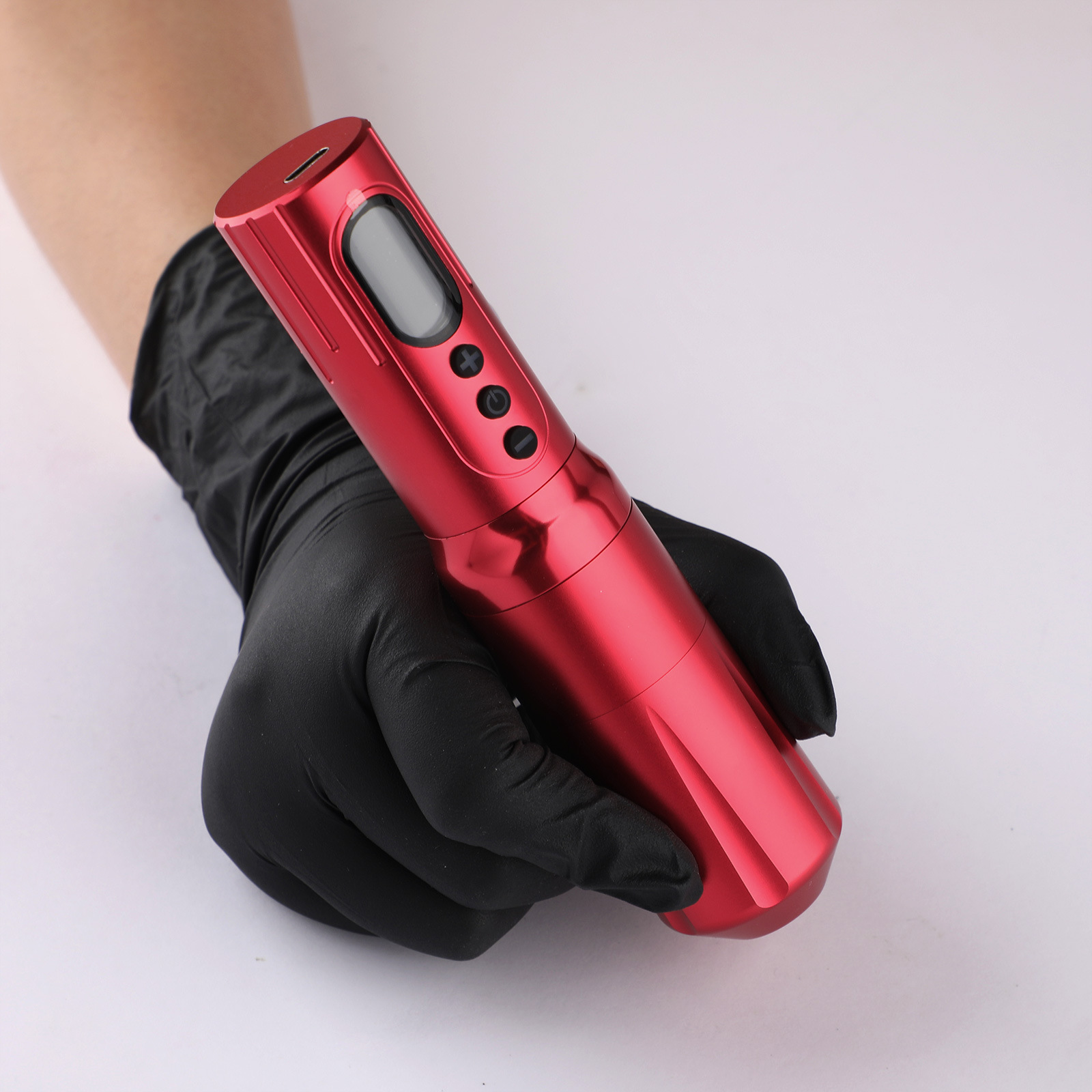 TTP Adjustable Stroke Wireless Tattoo Machine Dual Batteries - view 6