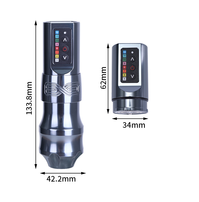 TTP Tattoo Pen Machine Adjustable Stroke Multiple Color - view 6