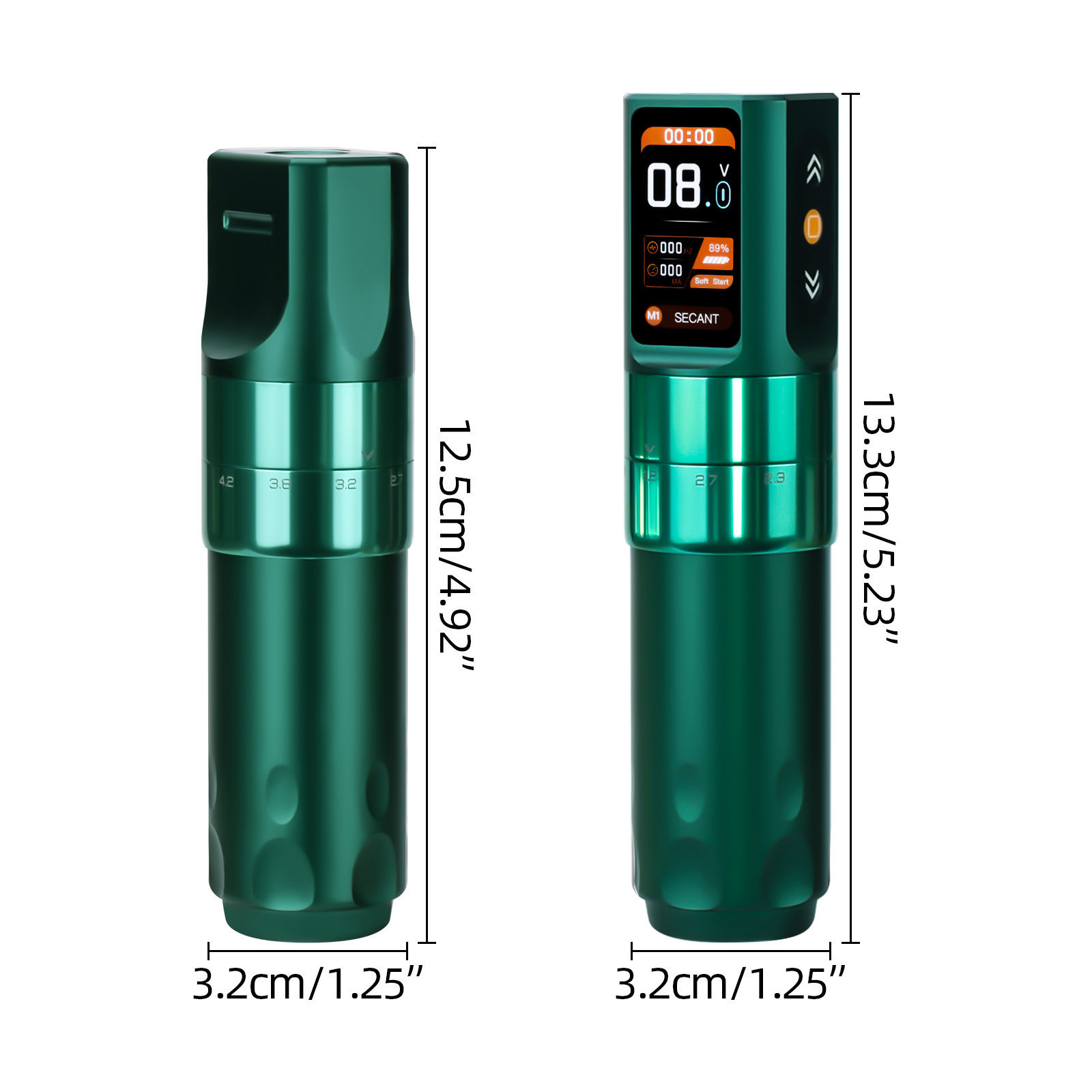 TTP Wireless Tattoo Pen Machine Adjustable Stroke Digital Display - 5