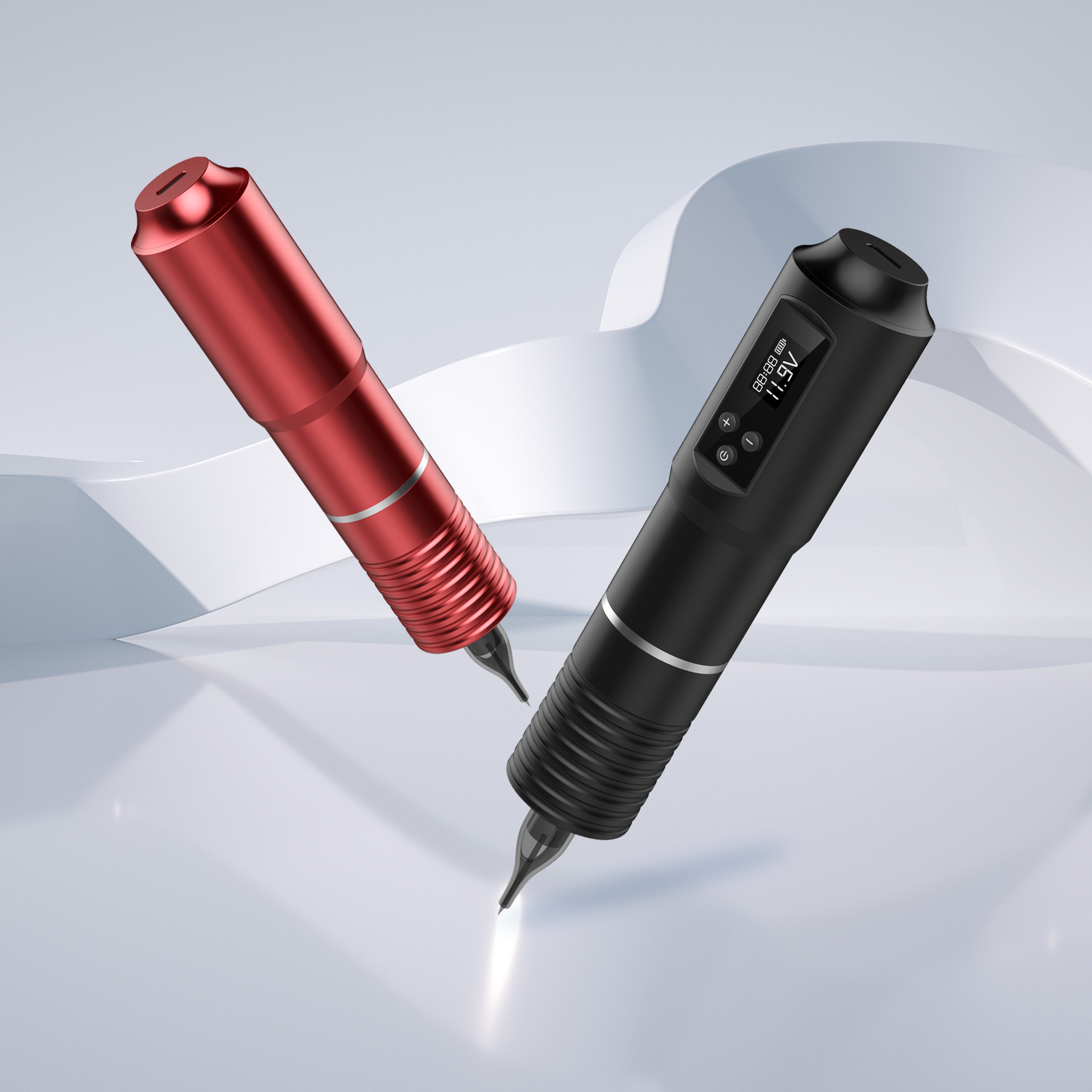 TTP Tattoo Pen Machine Wireless Adjustable Stroke Digital Display - view 3