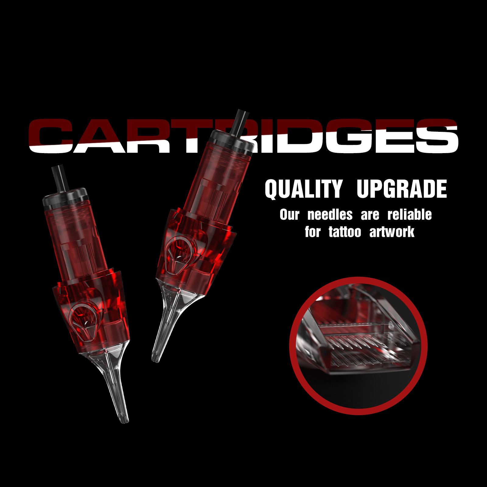 TTP Tattoo Needle Cartridges Multiple cartridges 20PCS/BOX - view 11